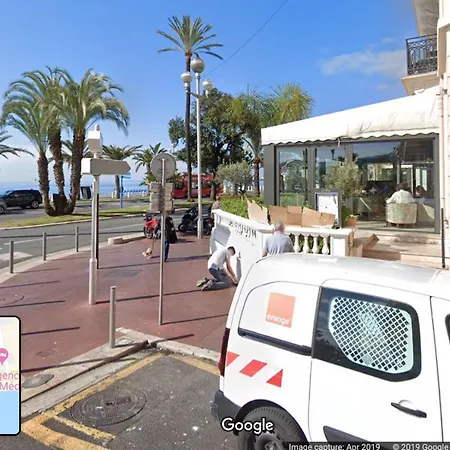Apt 2-3 Pces Dans Le Carre D Or A 290 M Des Plages Nice Exterior foto